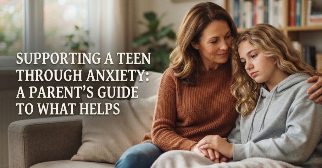 Supporting a Teen Through Anxiety